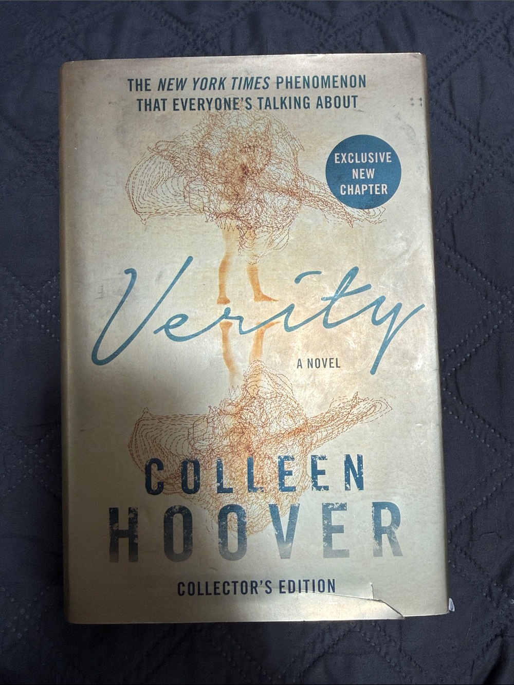 Verity — Colleen Hoover Hardcover Book Cover Collector’s Edition